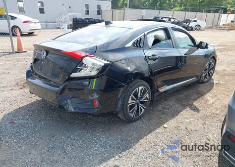 2016 Honda Civic Ex-T из США, поврежденный, VIN 19XFC1F32GE012760